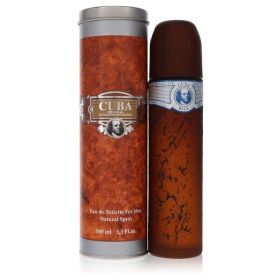 Cuba Blue Eau De Toilette Spray 3.4 Oz For Men