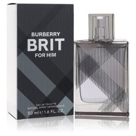 Burberry Brit Eau De Toilette Spray 1.7 Oz For Men