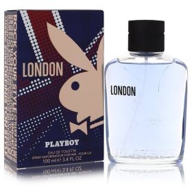 Playboy London Eau De Toilette Spray 3.4 Oz For Men