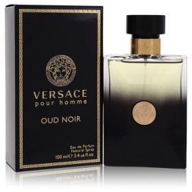 Versace Pour Homme Oud Noir Eau De Parfum Spray 3.4 Oz For Men