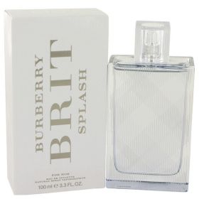 Burberry Brit Splash Eau De Toilette Spray 3.4 Oz For Men