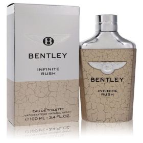 Bentley Infinite Rush Eau De Toilette Spray 3.4 Oz For Men