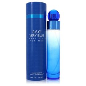 Perry Ellis 360 Very Blue Eau De Toilette Spray 3.4 Oz For Men