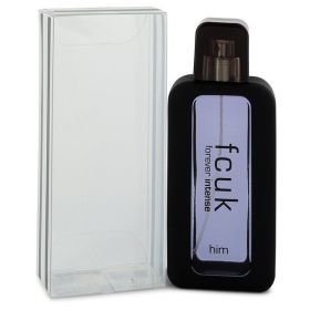 Fcuk Forever Intense Eau De Toilette Spray 3.4 Oz For Men