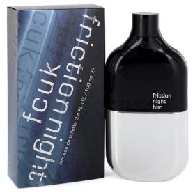 Fcuk Friction Night Eau De Toilette Spray 3.4 Oz For Men