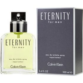 Eternity By Calvin Klein Edt Spray 3.4 Oz For Men