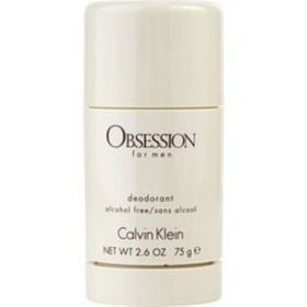Obsession By Calvin Klein Deodorant Stick Alcohol Free 2.6 Oz For Men