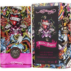 Ed Hardy Hearts & Daggers By Christian Audigier Eau De Parfum Spray 1.7 Oz For Women