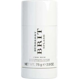 Burberry Brit Splash By Burberry Deodorant Stick 2.5 Oz For Men