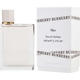 Burberry Her By Burberry Eau De Parfum Spray 3.3 Oz For Women