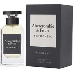 Abercrombie & Fitch Authentic By Abercrombie & Fitch Edt Spray 3.4 Oz For Men