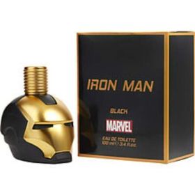 Iron Man Black By Marvel Edt Spray 3.4 Oz For Men