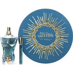 Jean Paul Gaultier Le Beau By Jean Paul Gaultier Edt Spray 4.2 Oz & Edt Spray 0.34 Oz Mini For Men