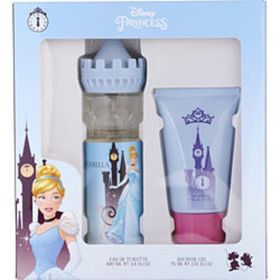 Cinderella By Disney Edt Spray 3.4 Oz & Shower Gel 2.5 Oz For Women