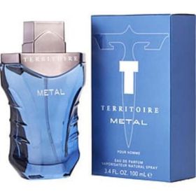Territoire Metal By Yzy Perfume Eau De Parfum Spray 3.4 Oz For Men