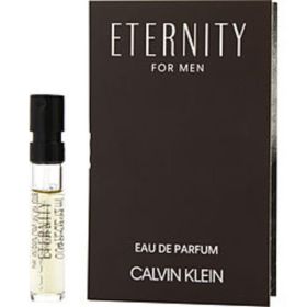 Eternity By Calvin Klein Eau De Parfum Spray Vial On Card 0.04 Oz Mini For Men
