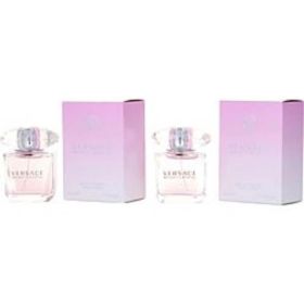 Versace Bright Crystal By Gianni Versace Edt Spray 1 Oz X 2 For Women