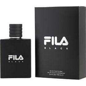 Fila Black By Fila Edt Spray 3.4 Oz For Men