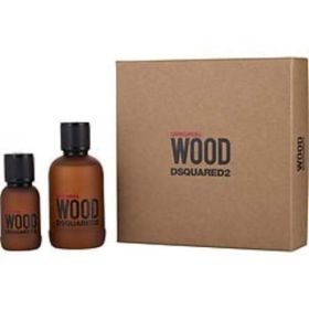 Dsquared2 Wood Original By Dsquared2 Eau De Parfum Spray 3.4 Oz & Eau De Parfum Spray 1 Oz For Men