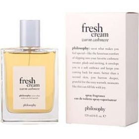 Philosophy Fresh Cream Warm Cashmere By Philosophy Edt Spray 4 Oz For Women
