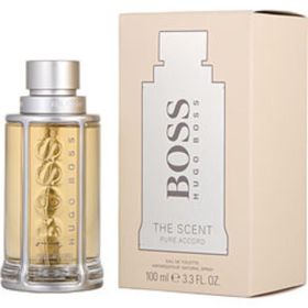 Boss The Scent Pure Accord By Hugo Boss Edt Spray 3.3 Oz For Men
