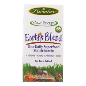 Paradise Herbs Orac-Energy Multi without Iron - 60 vcaps (SKU: 1243104)