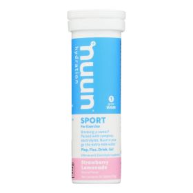 Nuun Hydration Nuun Active - Strawberry Lemonade - Case of 8 - 10 Tablets (SKU: 1698489)